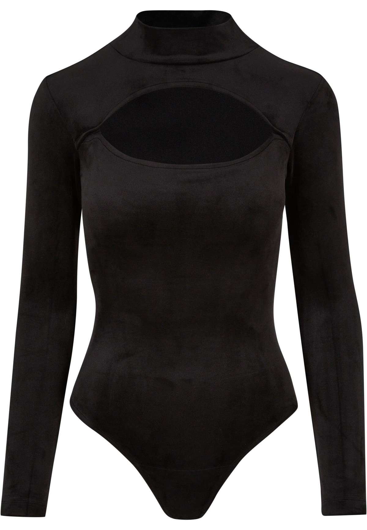 тело »Urban Classics Damen Ladies Velvet Cut-Out Turtleneck Body«