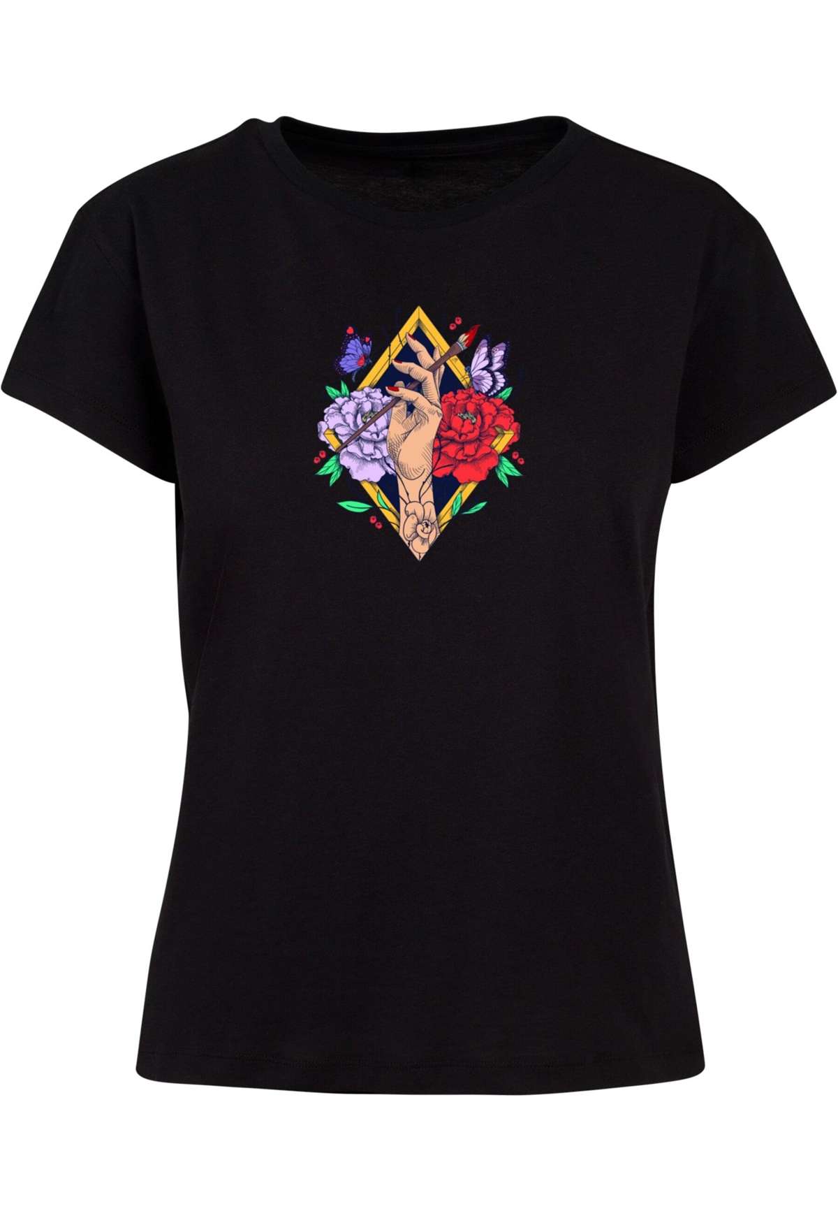 футболка »Damen Ladies Frida Kahlo - Artist Box Tee«