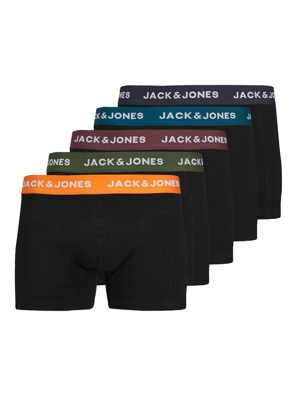 Ствол»JACOLIVER SOLID TRUNKS 5 PACK BOX PLS«