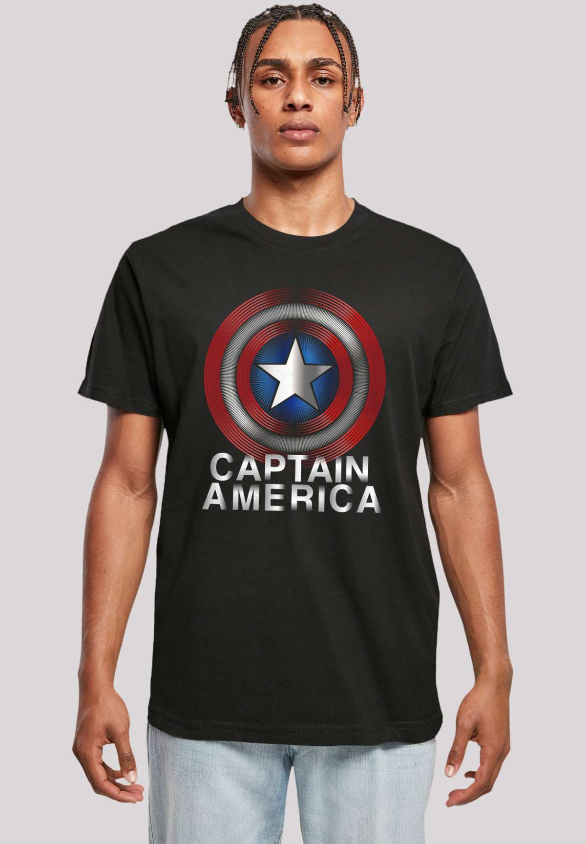 футболка»Marvel Captain America Flash Logo«