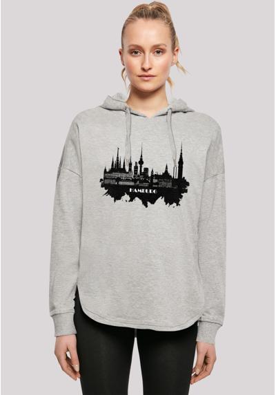 Толстовка с капюшоном Cities Collection - Hamburg skyline