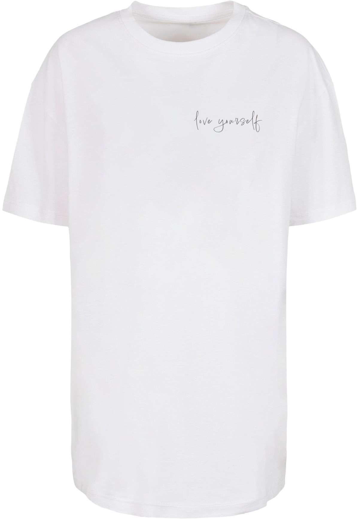 футболка »Damen Ladies Love Yourself Oversized Boyfriend Tee«