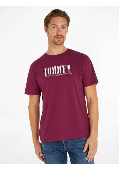 Футболка с логотипом TJM REG TOMMY DNA FLAG TEE EXT