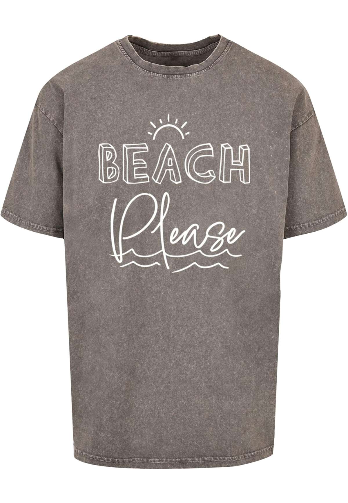 футболка Herren Beach Please Acid Washed Heavy Oversized Tee