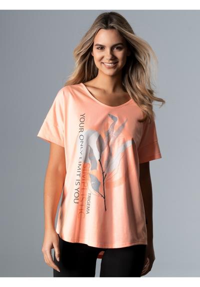 футболка TRIGEMA Oversized T-Shirt mit gro?em Print-Motiv