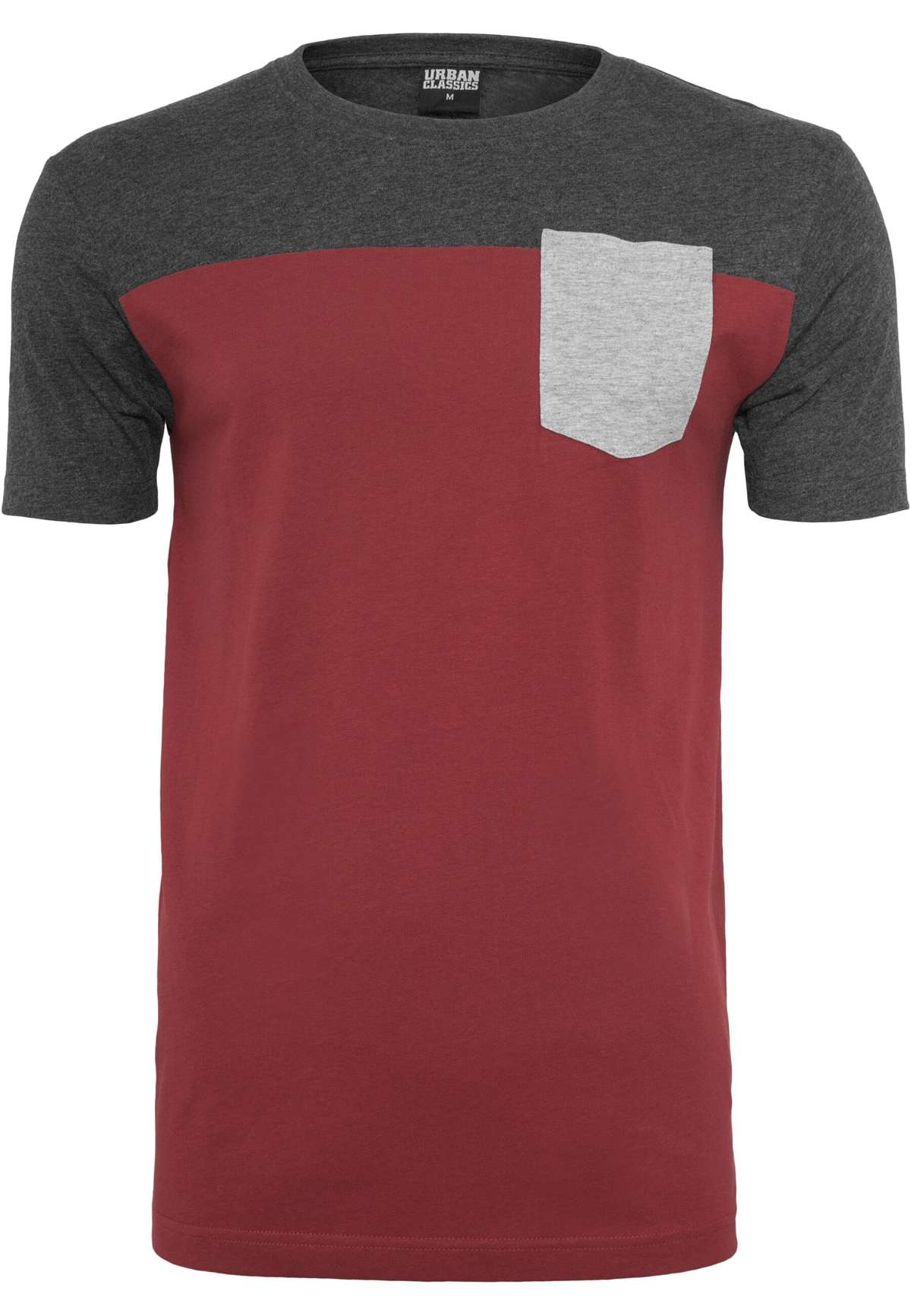 футболка Urban Classics Herren 3-Tone Pocket Tee