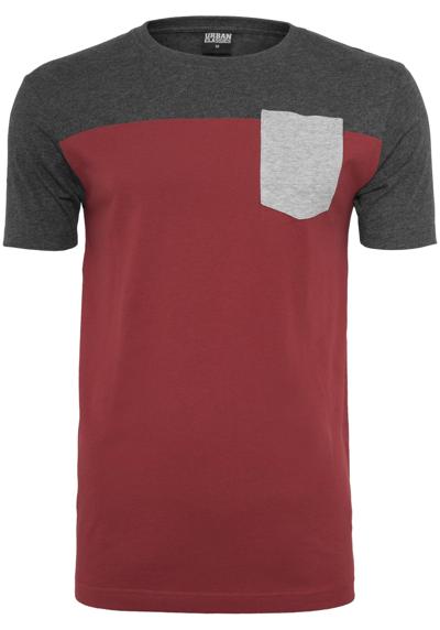 футболка Urban Classics Herren 3-Tone Pocket Tee