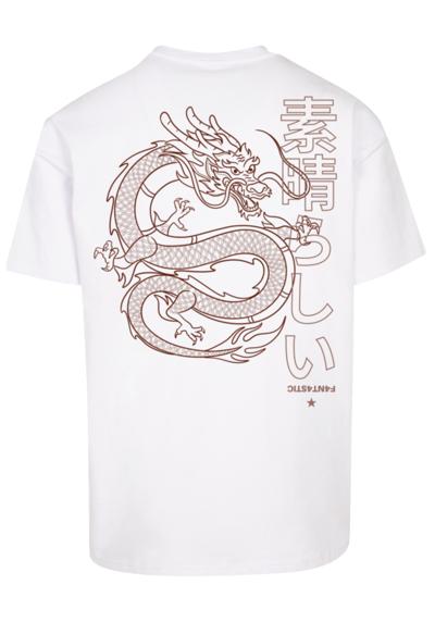 футболка PLUS SIZE Drache Dragon Japan