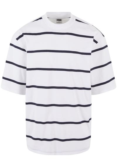 футболка»Urban Classics Herren Oversized Sleeve Modern Stripe Tee«