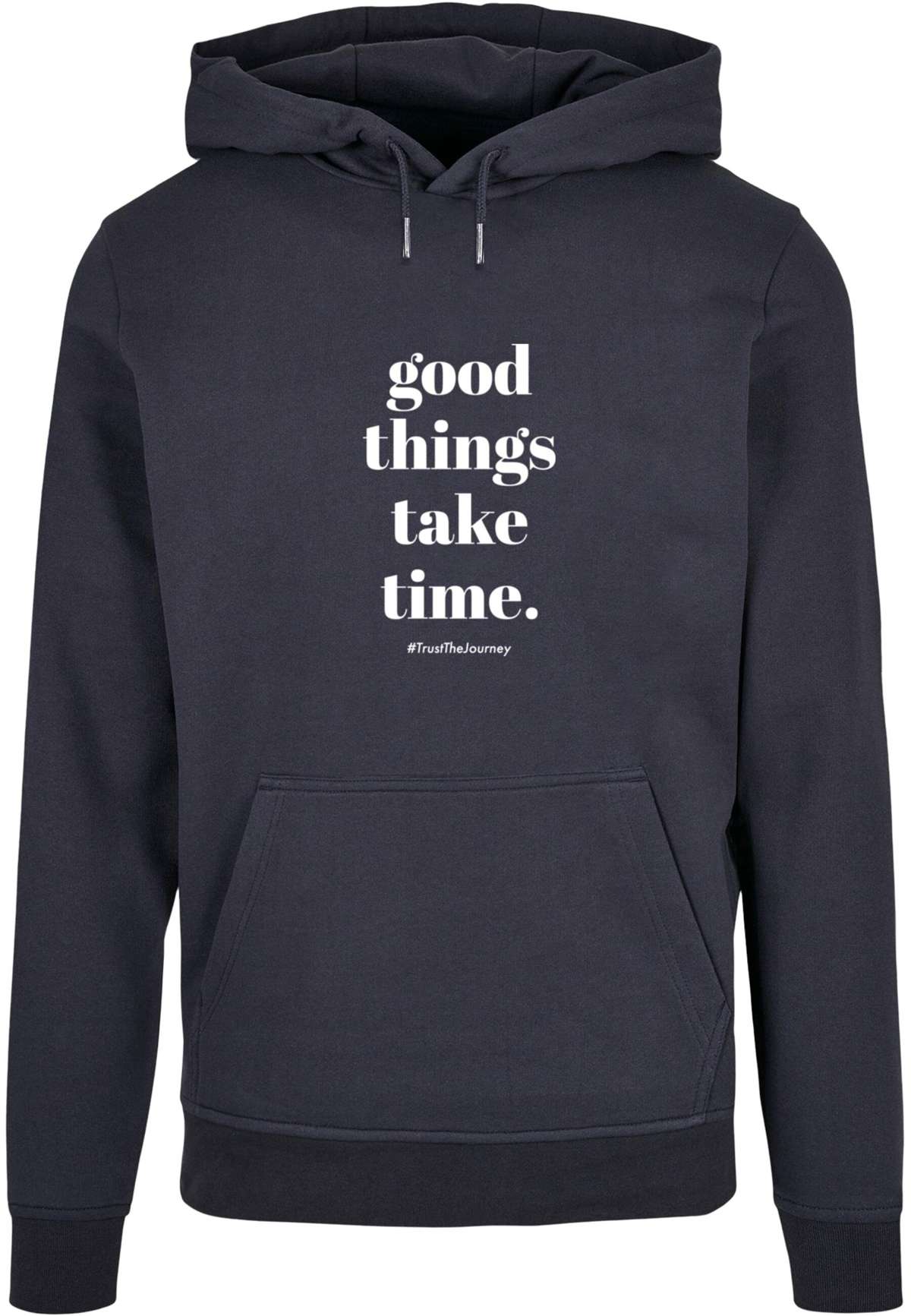 Толстовка с капюшоном»Herren Good Things Take Time Basic Hoody«