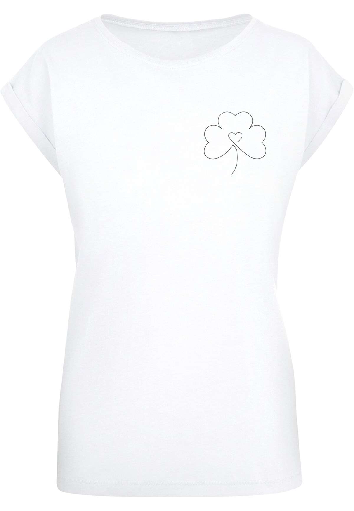 футболка »Damen Ladies Spring - Leaf Clover Flower T-Shirt«