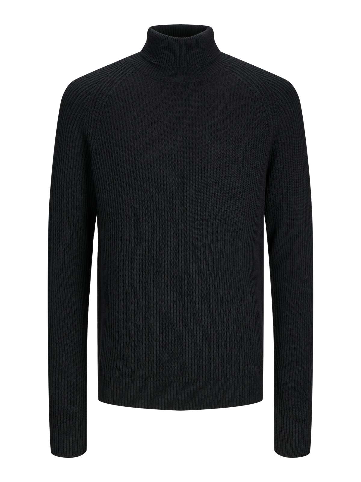 Свитер с высоким воротником JJPANNEL KNIT ROLL NECK AW24