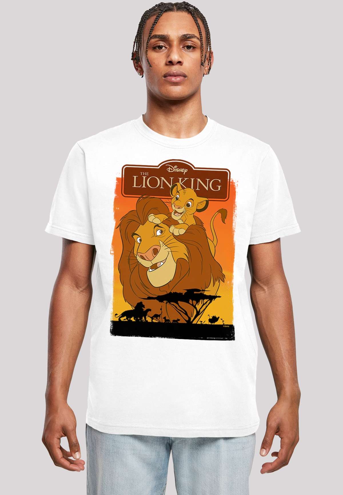 футболка Konig der Lowen Simba und Mufasa