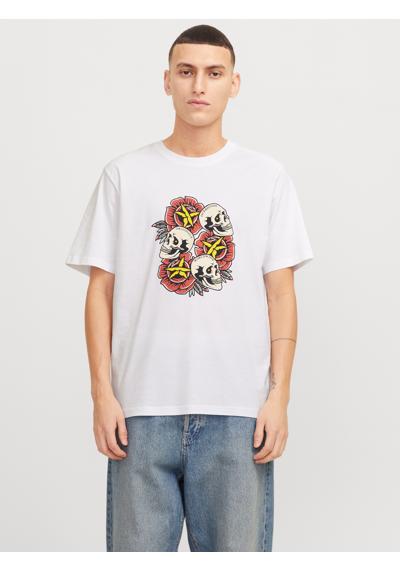 футболка JORANATOMY SKULL TEE SS CREW NECK LN