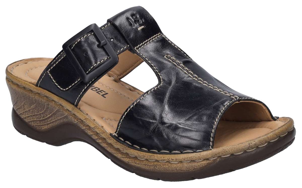 Мюли, блочный каблук, летняя обувь, тапочки на каблуке 4,5 см.
