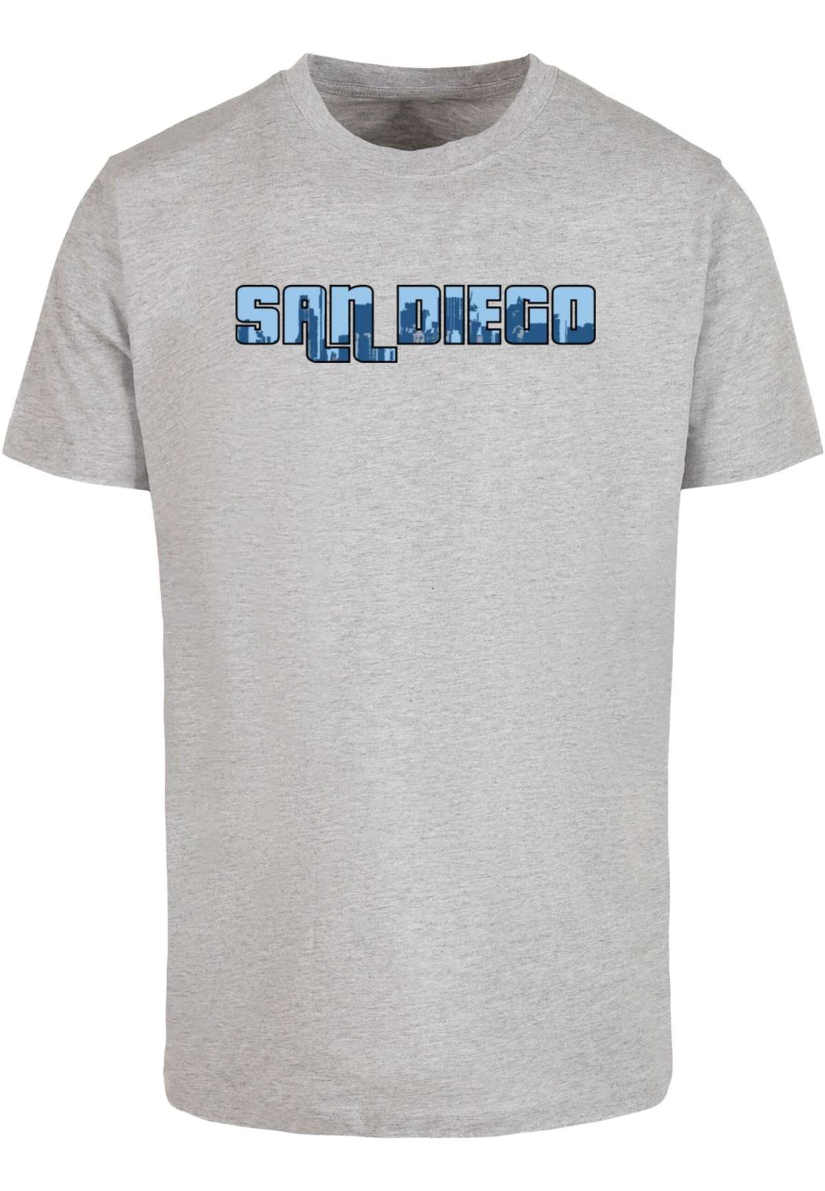 футболка»Herren Grand San Diego Skyline T-Shirt Round Neck«