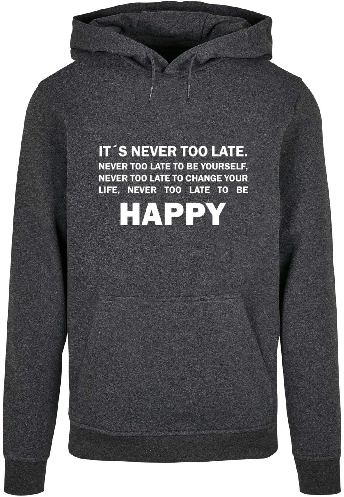 Толстовка с капюшоном»Herren Never Too Late Basic Hoody«