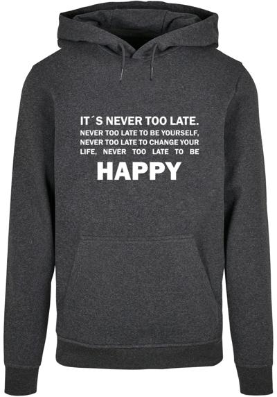 Толстовка с капюшоном»Herren Never Too Late Basic Hoody«