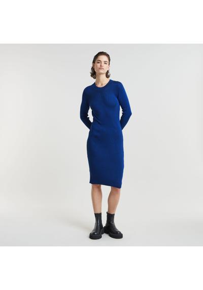 Трикотажное платье Plated Slim Knit Dress