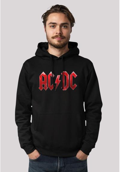 Толстовка с капюшоном AC/DC Rock Musik Band Red Ice Logo