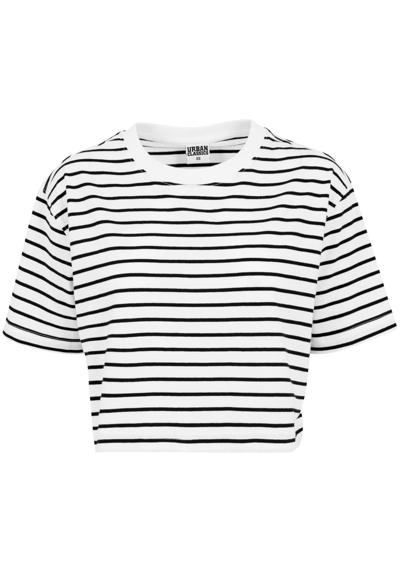 Рубашка с коротким рукавом Urban Classics Damen Ladies Short Striped Oversized Tee