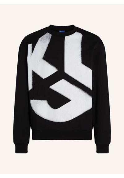 Беленная толстовка klj с монограммой KLJ MONOGRAM BLEACHED SWEATSHIRT