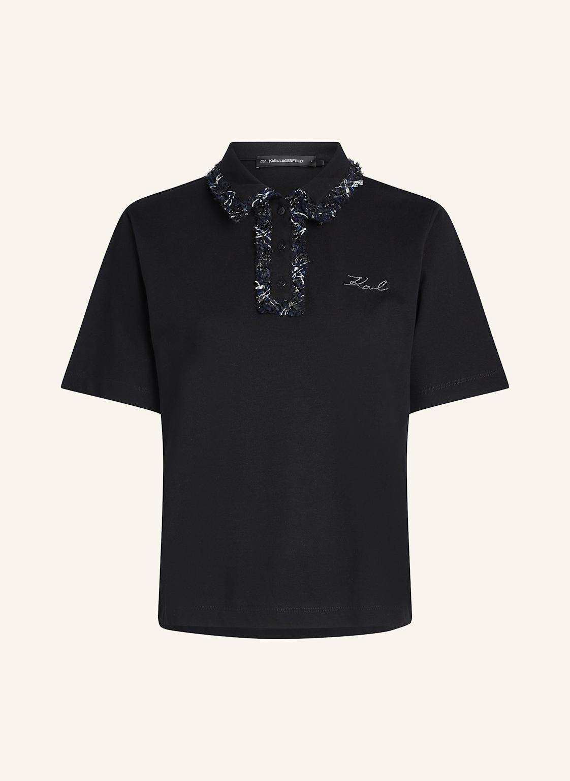 Рубашка поло букле POLOSHIRT AUS BOUCLE