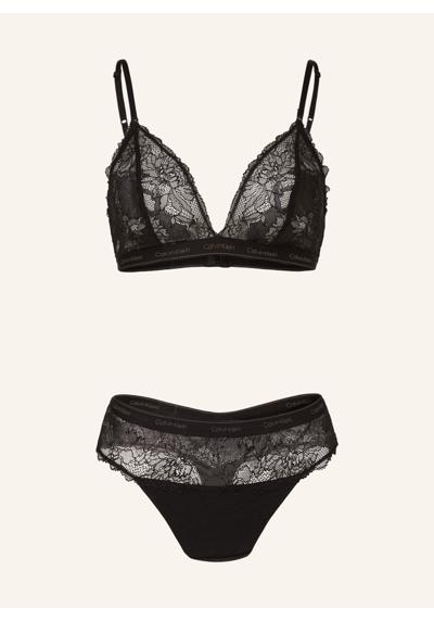 Комплект MODERN LACE: Triangel-BH und String