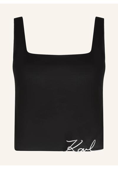 K/SIGNATURE BEACH CROP TOP