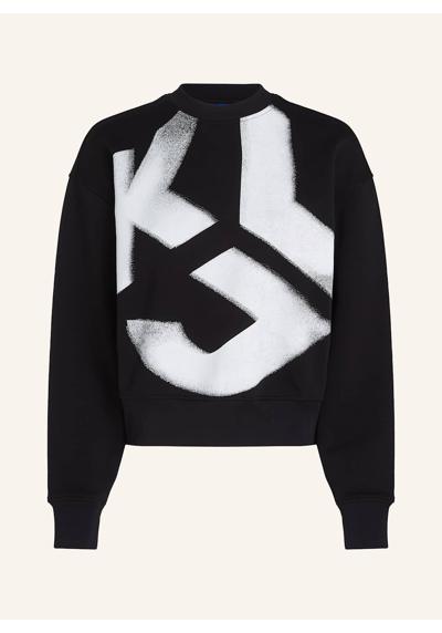 KLJ MONOGRAM GEBLEICHTES SWEATSHIRT