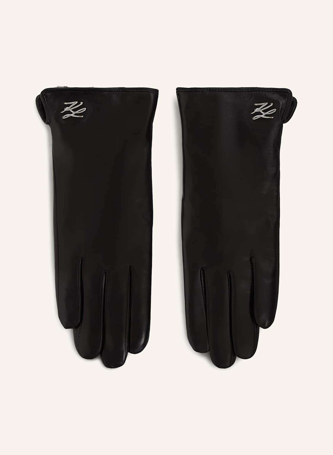 K/AUTOGRAPH LEATHER GLOVES