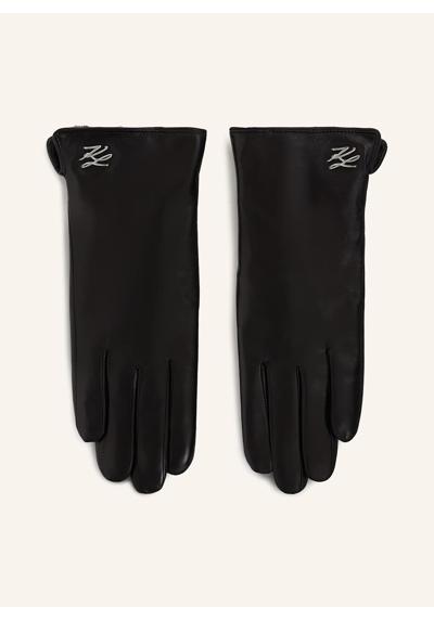 K/AUTOGRAPH LEATHER GLOVES