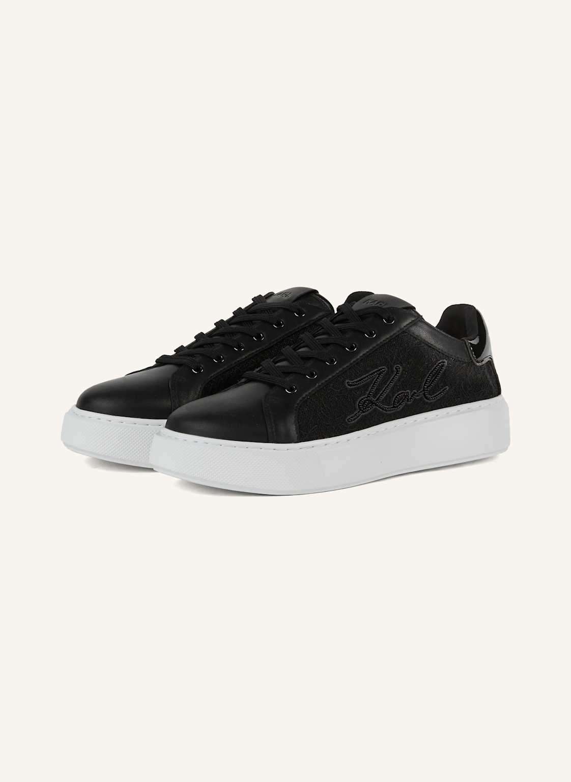 КРОССОВКИ MAXI KUP AUTOGRAPH НА ШНУРОВКЕ MAXI KUP AUTOGRAPH LACE-UP SNEAKERS