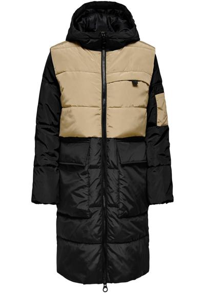 Стеганое пальто ONLALICIA LONG PUFFER OTW с капюшоном