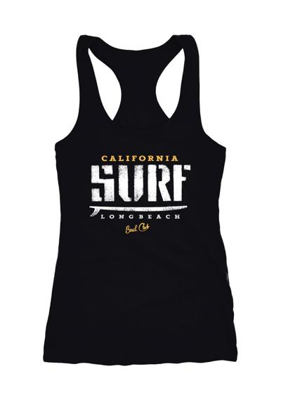 Майка женская безрукавка с мотивом Surfer Racerback ®