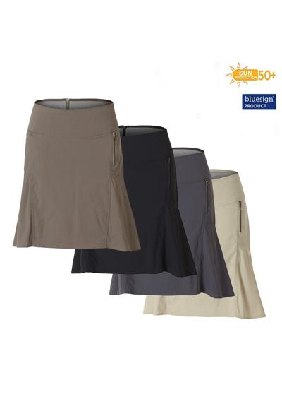 Женская юбка Skort Discovery Strider из эластичной, не мненущейся ткани.