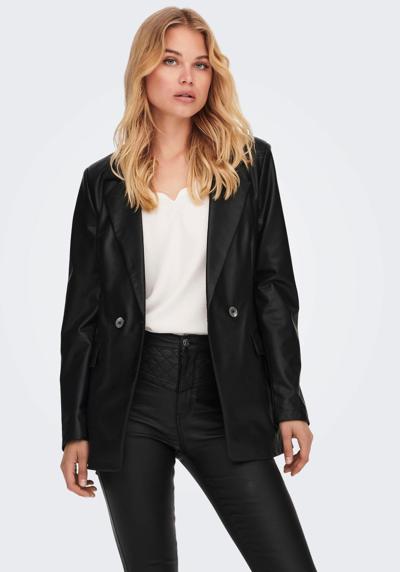 Куртка из искусственной кожи ONLPAPAYA FAUX LEATHER FIT BLAZER OTW