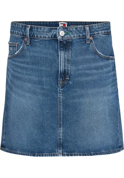 Джинсовая юбка CRV MOM UH SKIRT AH6158 с вышивкой логотипа