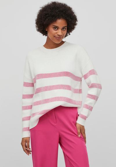 Свитер с круглым вырезом VIRIL STRIPE L/S KNIT TOP - NOOS