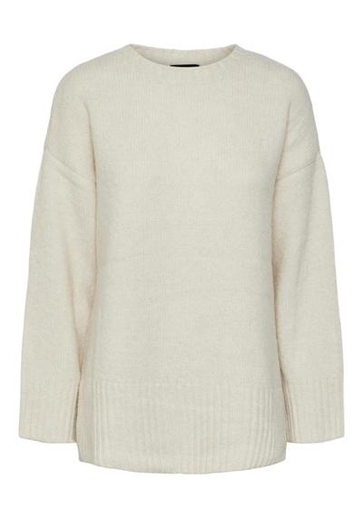 Вязаный свитер PCNANCY LS LOOSE O-NECK KNIT NOOS BC Oversized