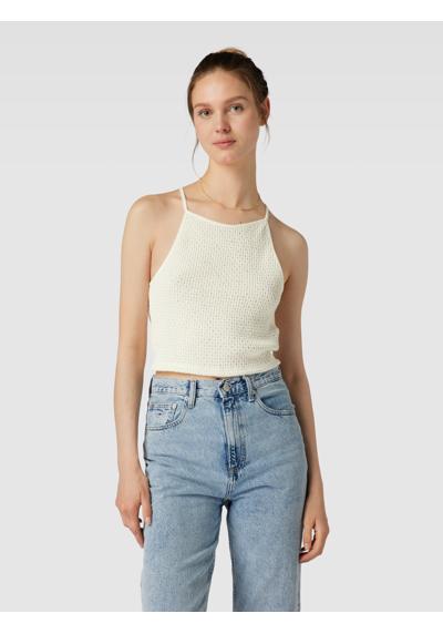 Crop Top mit Spaghettiträgern