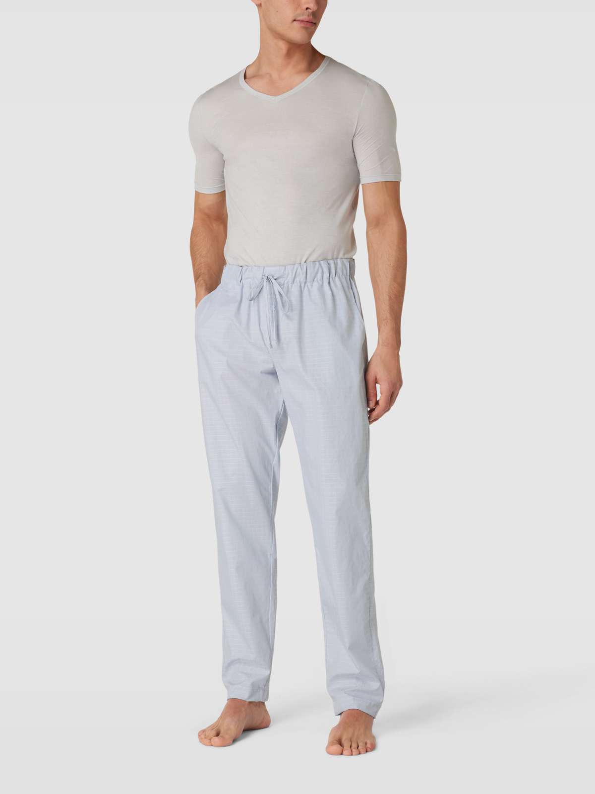 Пижамные штаны в клетку LONG PANT