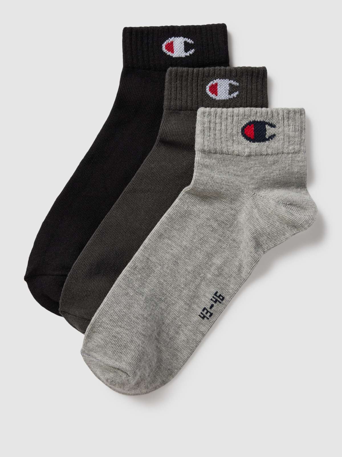 Носки с этикеткой, в упаковке 3 шт. Quarter Sock