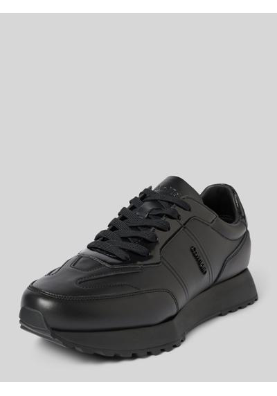 Кожаные кроссовки на платформе LOW TOP LACE UP