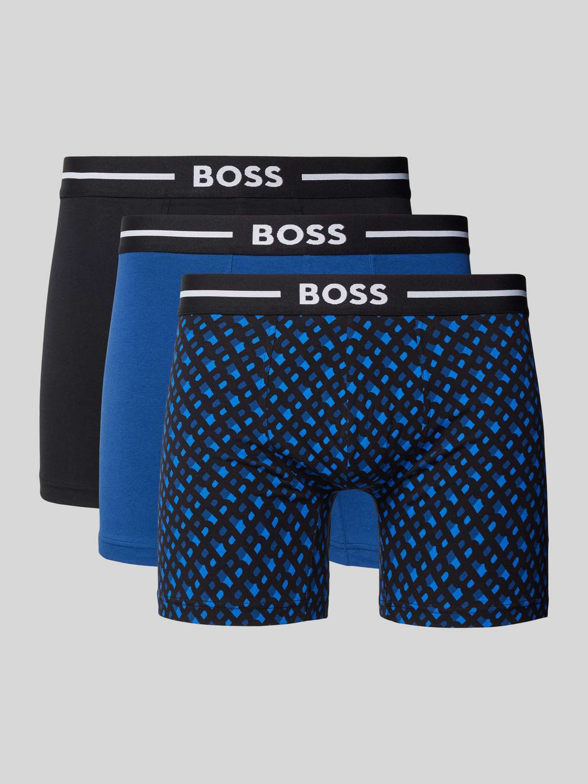 BOSS
Trunks mit elastischem Label-Bund im 3er-Pack