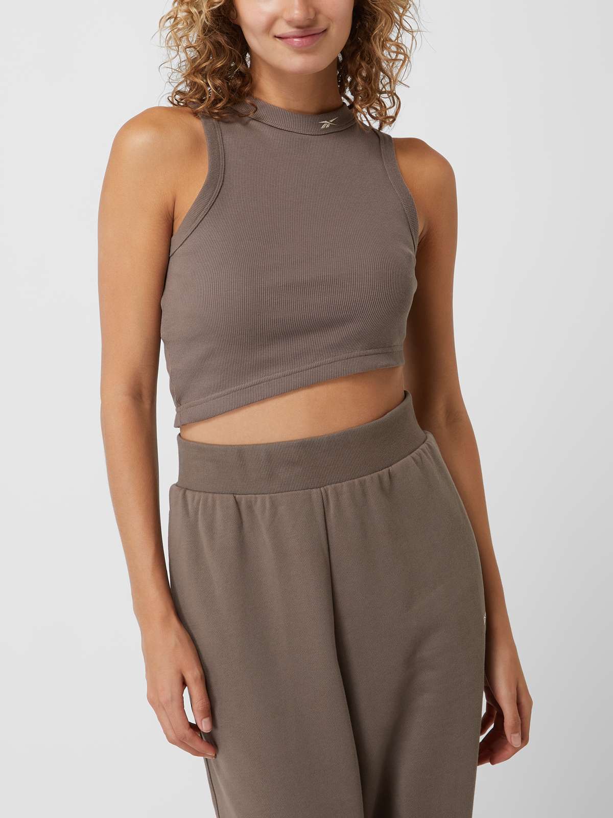 Crop Top mit Stretch-Anteil 