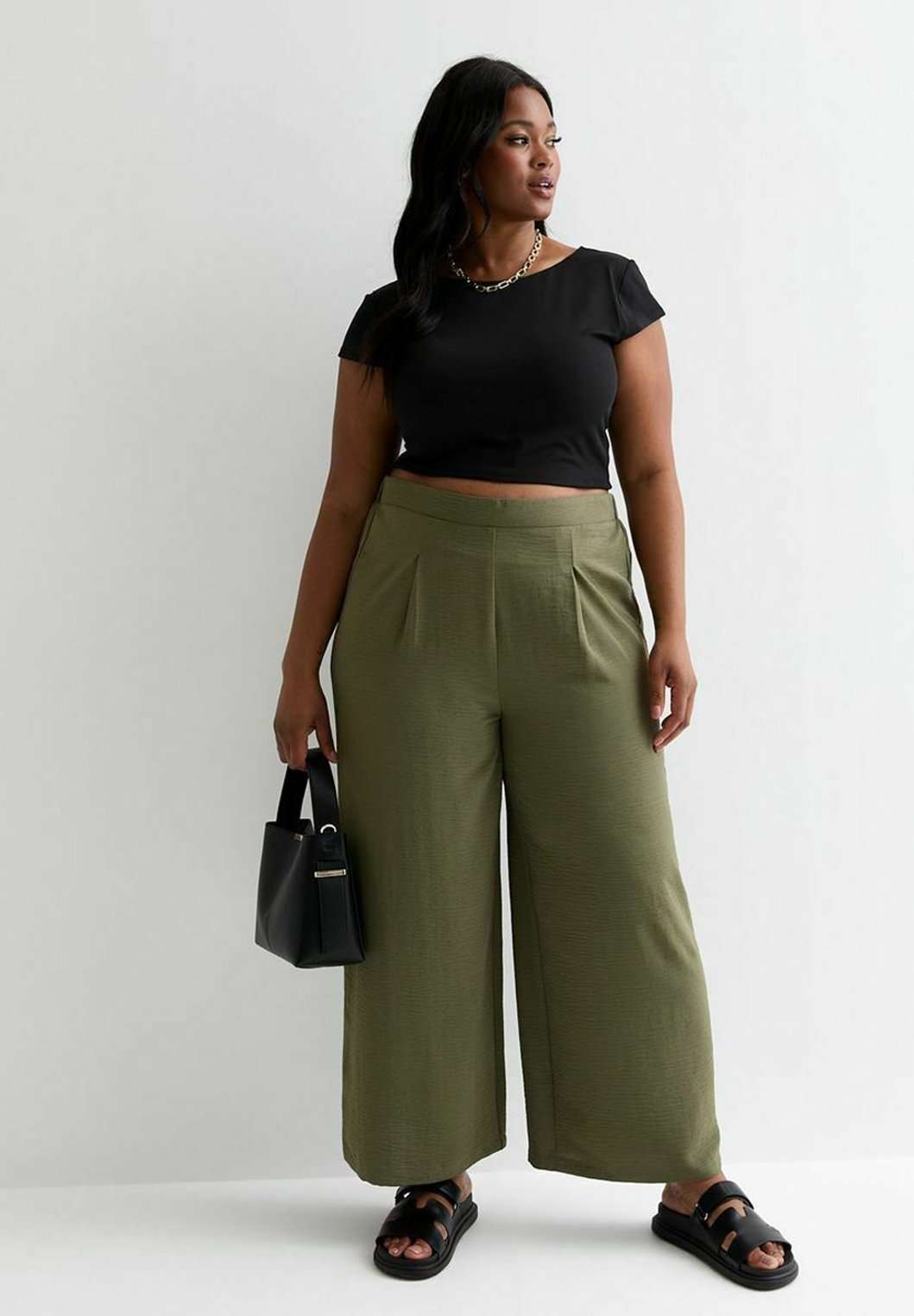 Брюки WIDE LEG CULOTTE