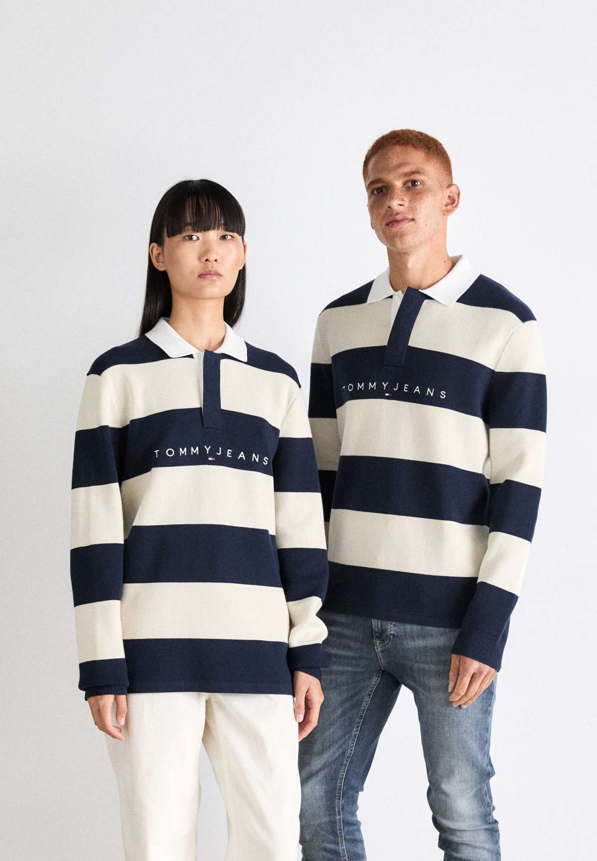 Пуловер STRIPED LINEAR RUGBY UNISEX