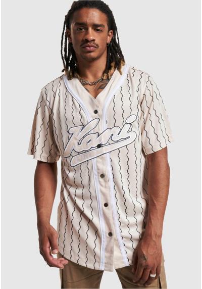 Рубашка VARSITY ZICZAC PINSTRIPE BASEBALL