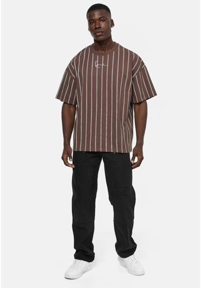 Футболка SMALL SIGNATURE BOXY PINSTRIPE TEE